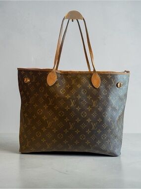 Louis Vuitton Neverfull GM Monogram Tote – Authentic – Made in France